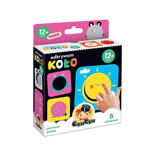 Czuczu Układanka Odkrywam Koło 0654